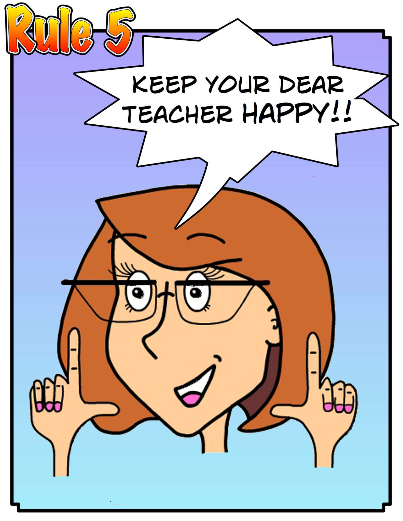 Rule 5 Mrs Lacey